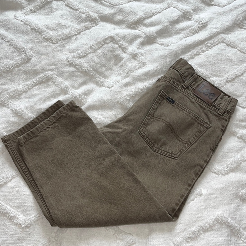 Lee size 36X29 faded brown pants